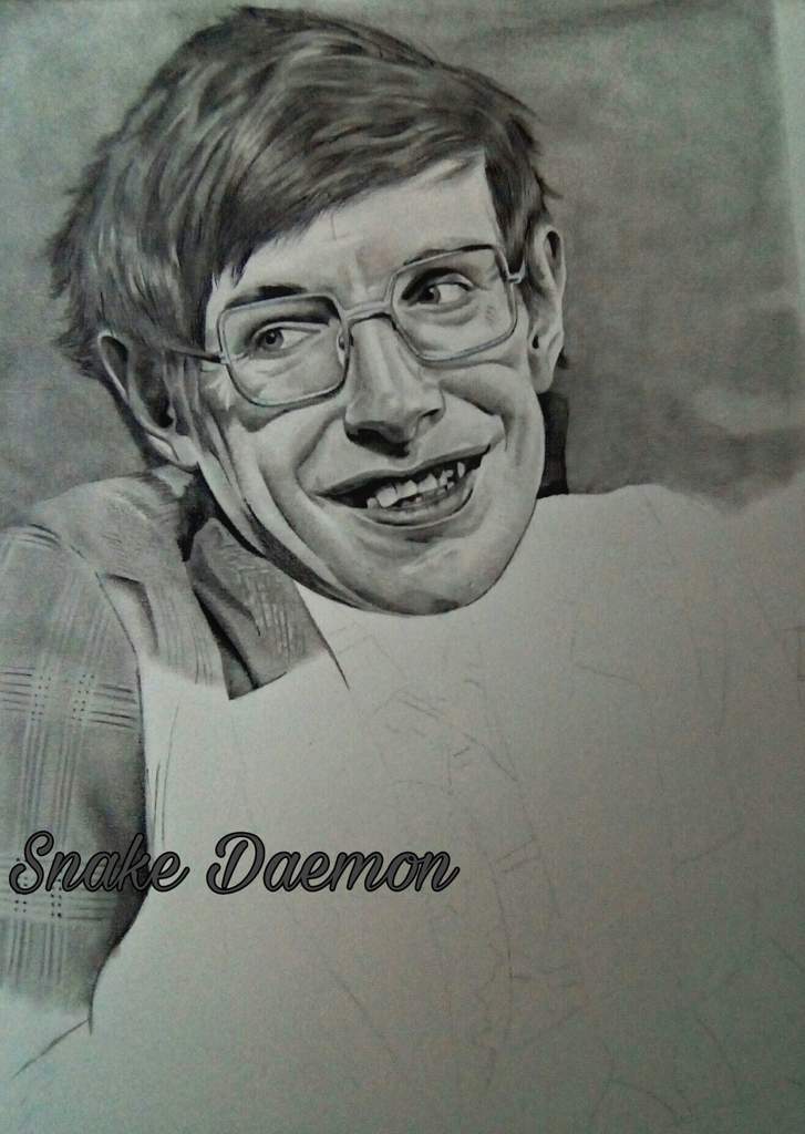 Stephen Hawking Drawing