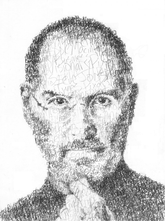 Steve Jobs Drawing Image