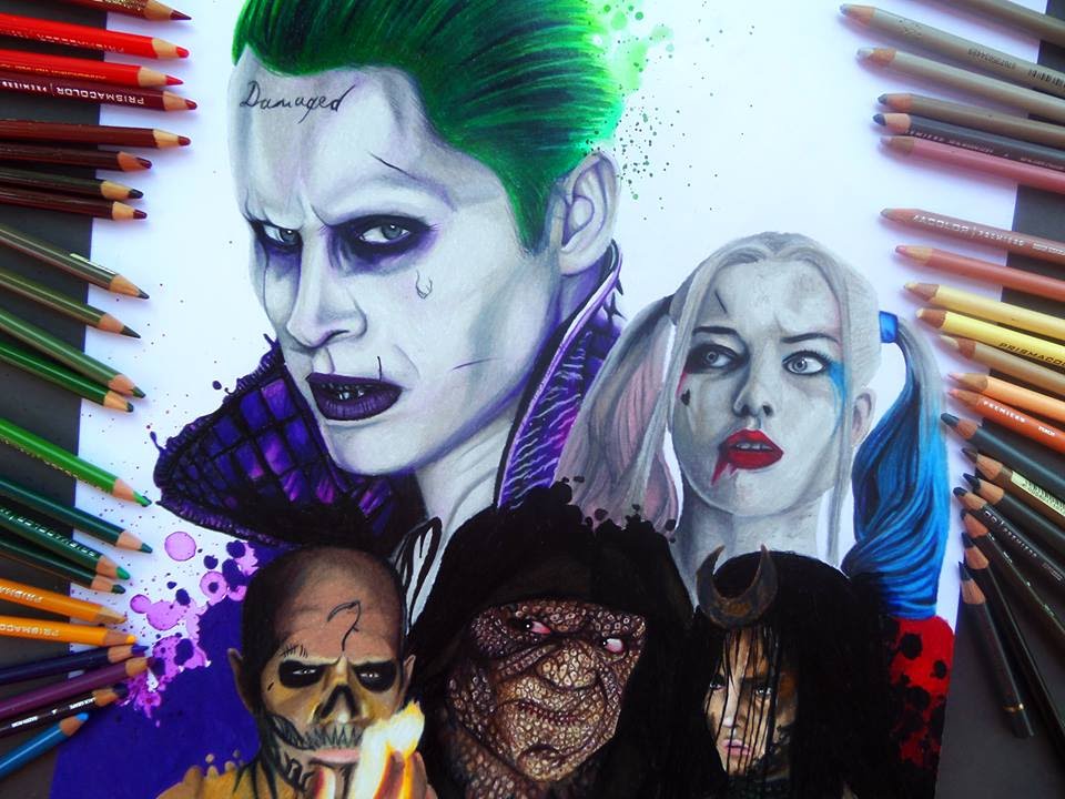 Suicide Squad Drawing Beautiful Art