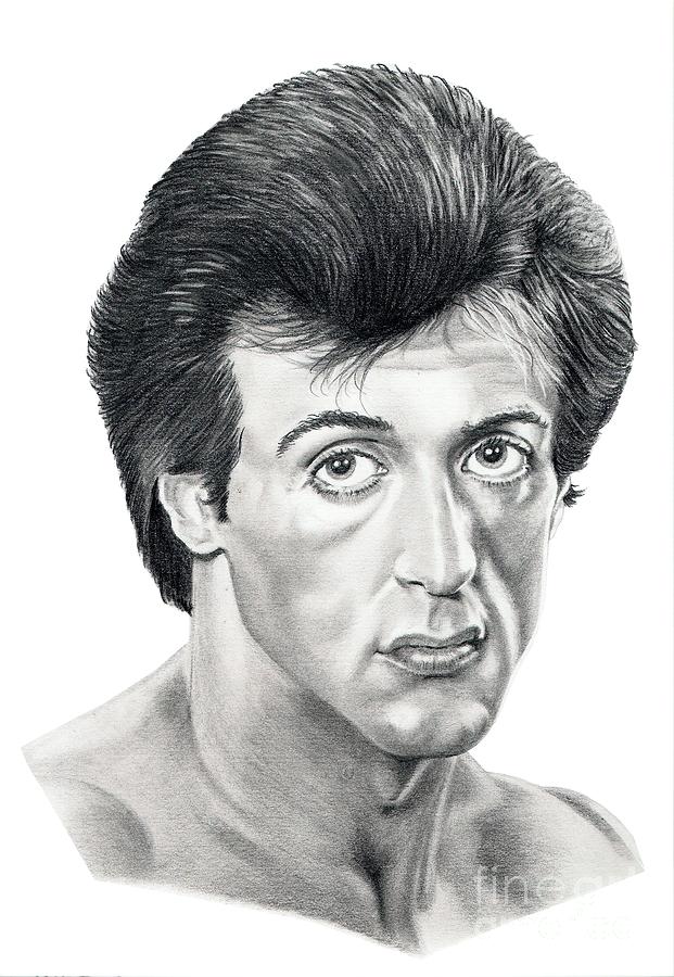 Sylvester Stallone Drawing Pictures