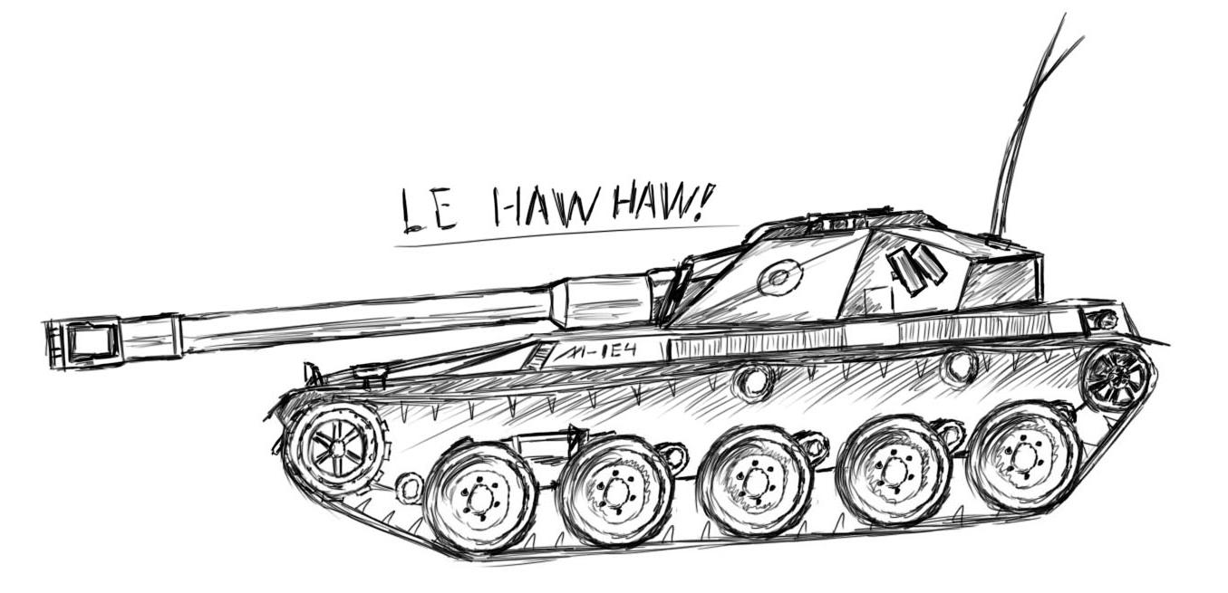 Tank Drawing Amazing