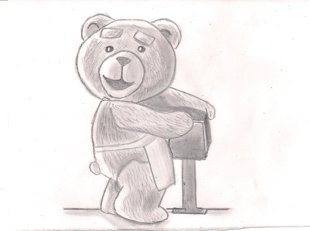 Ted Drawing Sketch
