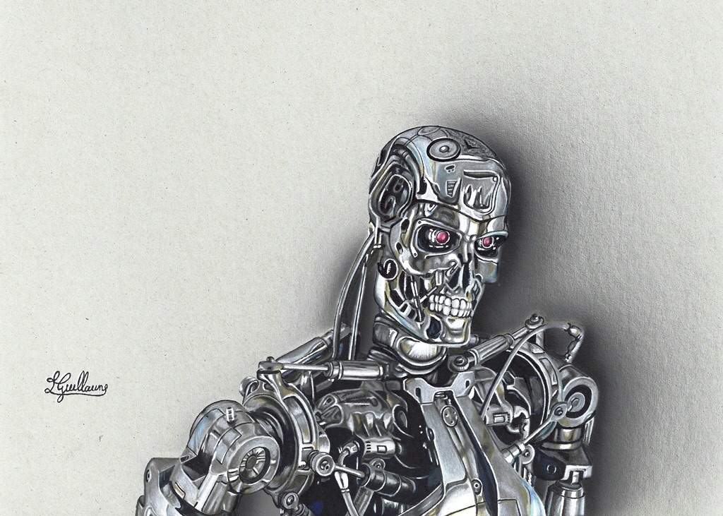 Terminator Drawing Image