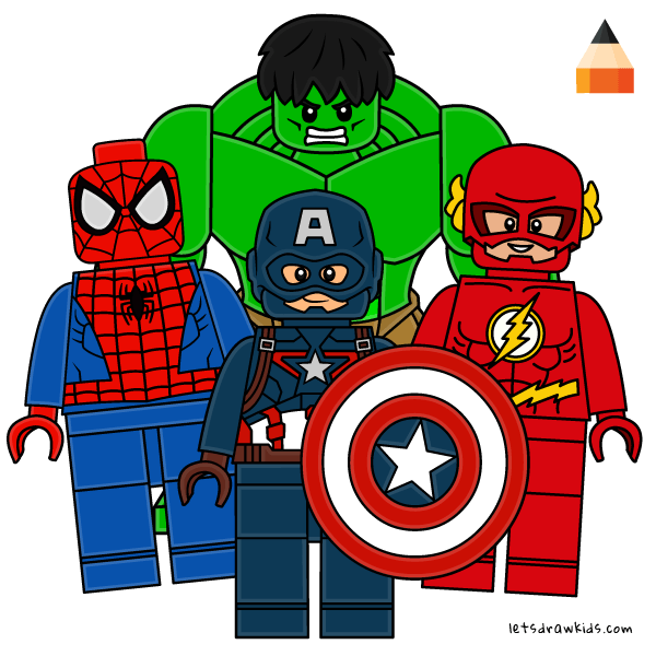 The Avengers Drawing