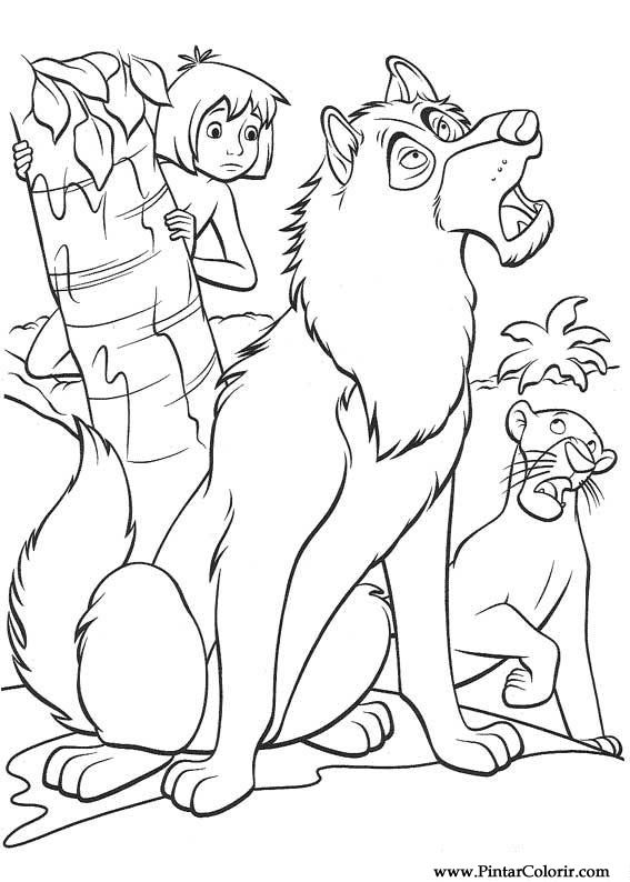 The Jungle Book Drawing Images - Drawing Skill