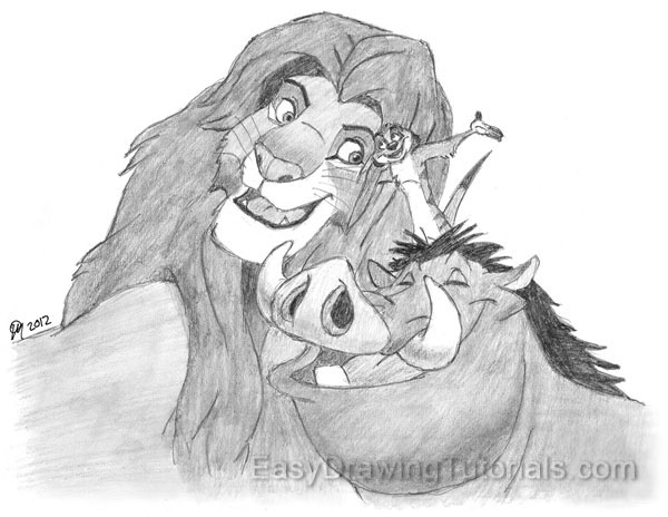 The Lion King Drawing Best