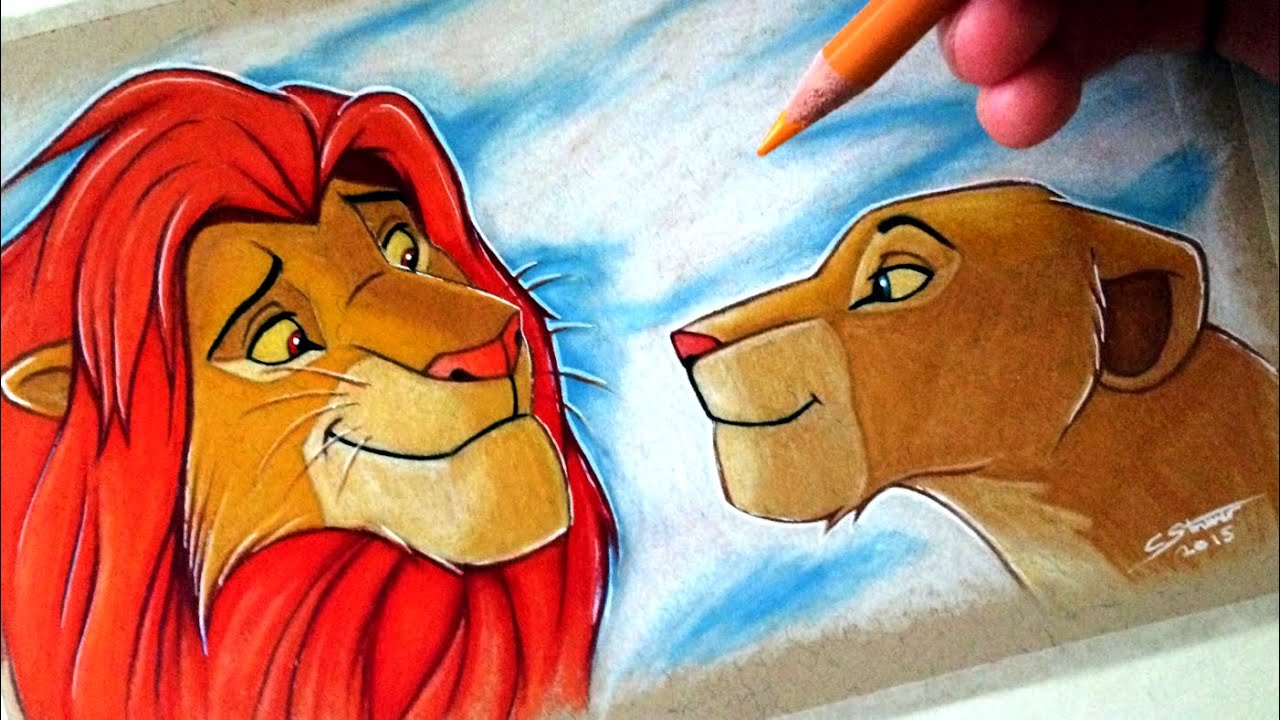 The Lion King Drawing High-Quality