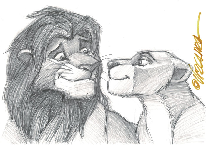 The Lion King Drawing Image