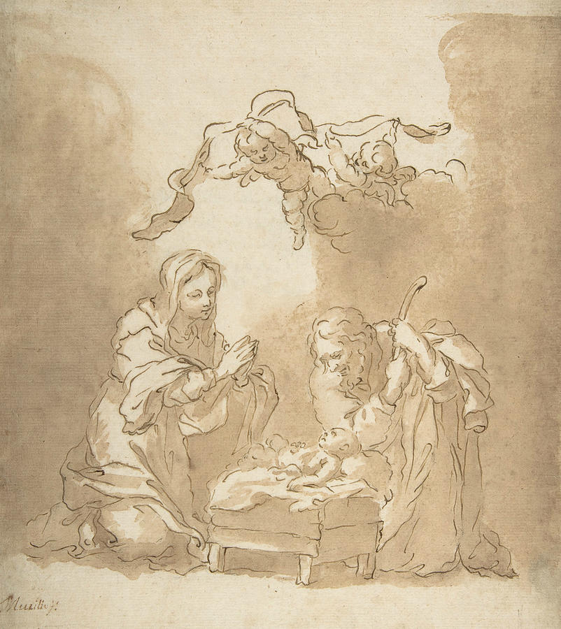 The Nativity Drawing Pics