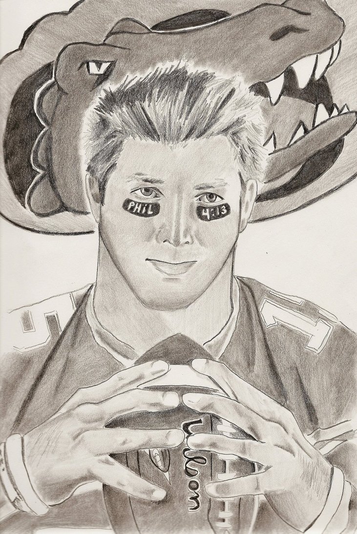 Tim Tebow Drawing Pic