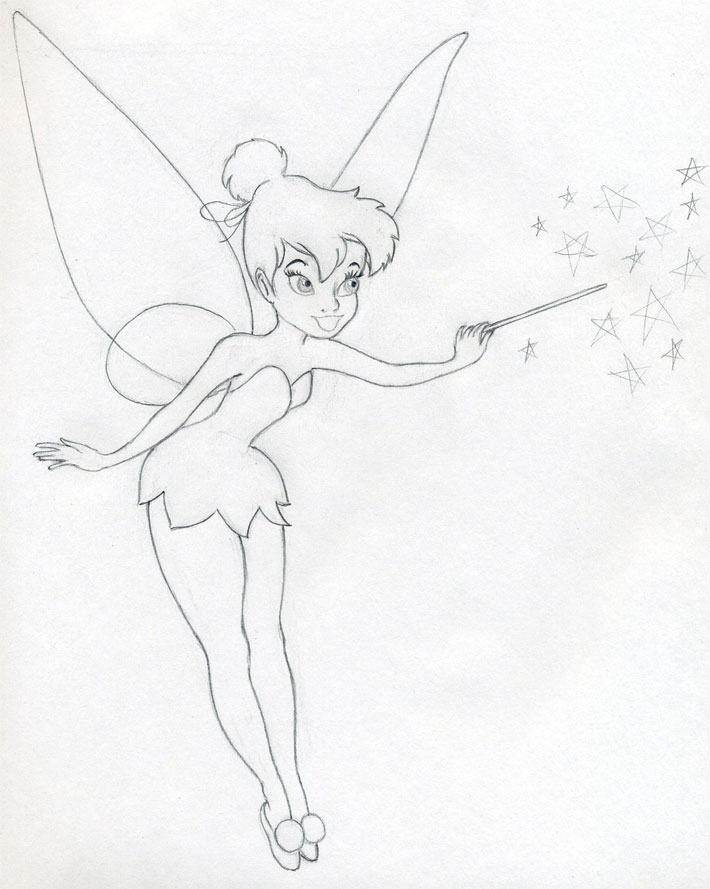 Tinkerbell Drawing Image
