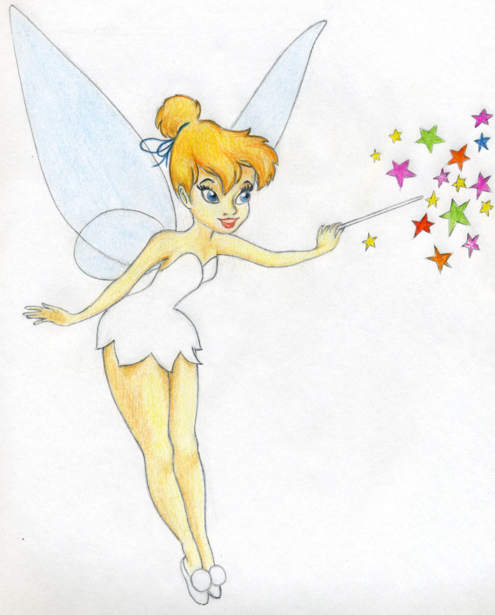 Tinkerbell Drawing Photo