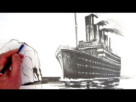 Titanic Drawing Art