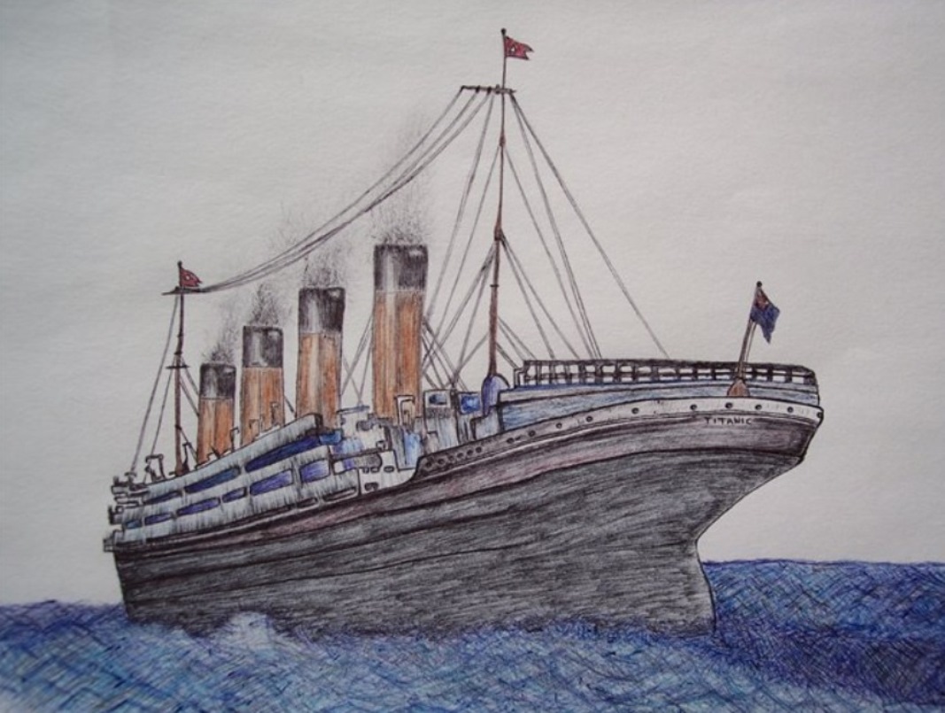 Titanic Drawing Best