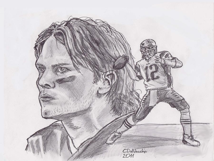 Tom Brady Drawing Best