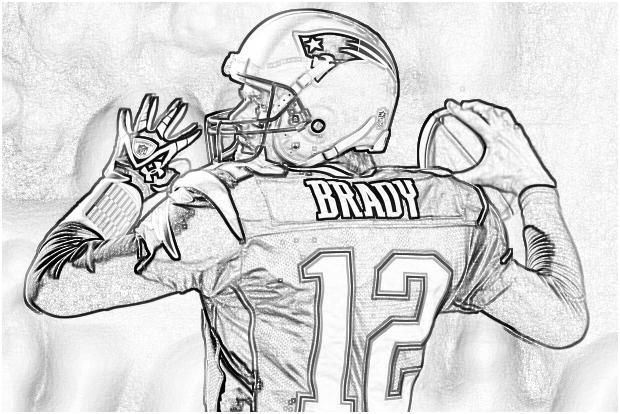Tom Brady Drawing Picture