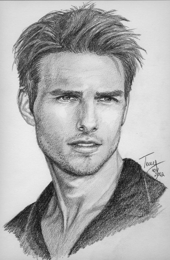 Tom Cruise Drawing Photo