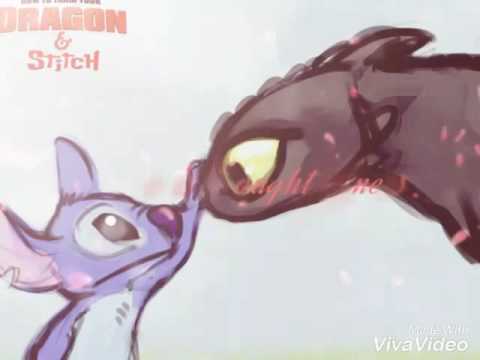 Toothless Stitch Drawing Sketch
