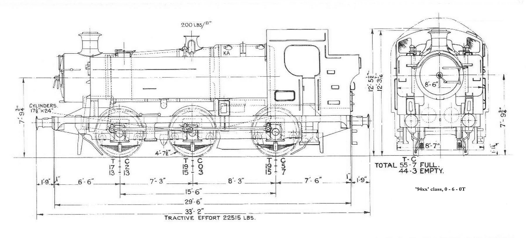 Train Engineering Drawing Pictures