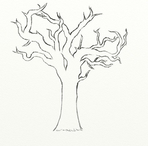Tree Drawing Pic