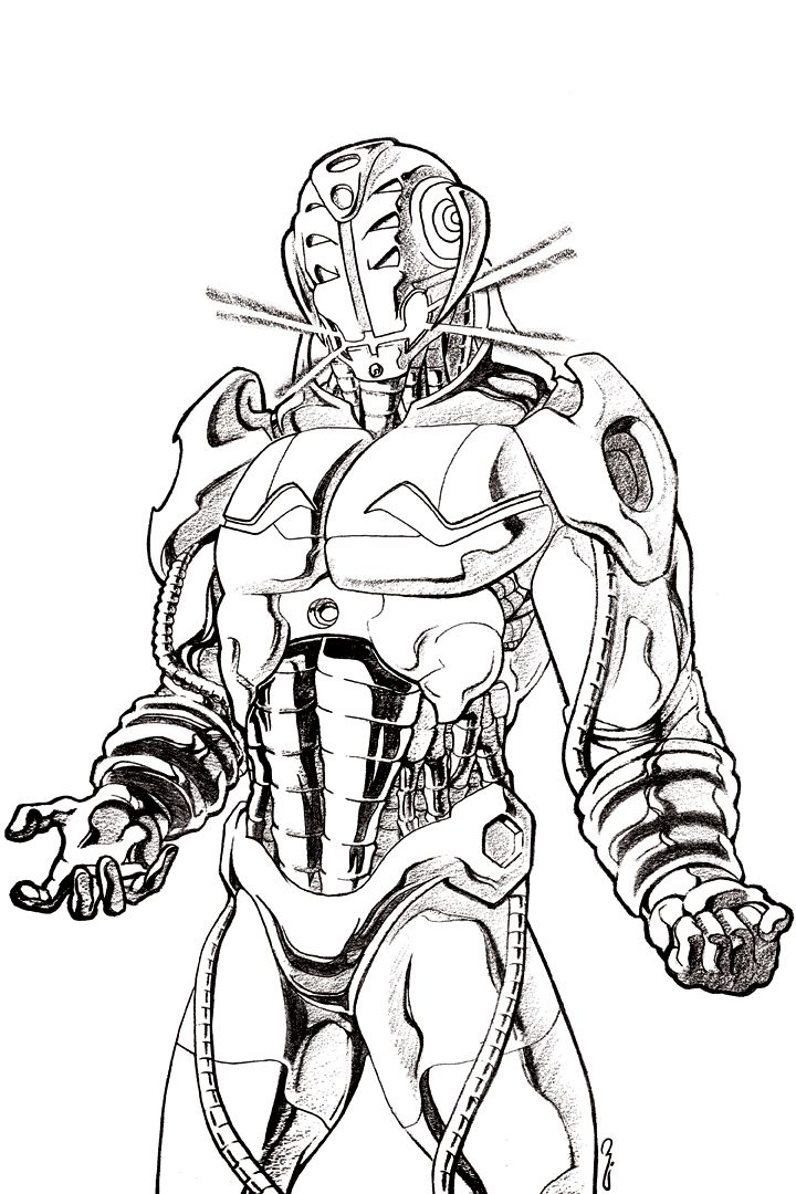 Ultron Drawing Pics