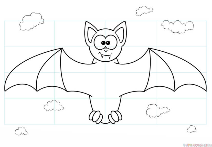 Vampire Bat Drawing Picture