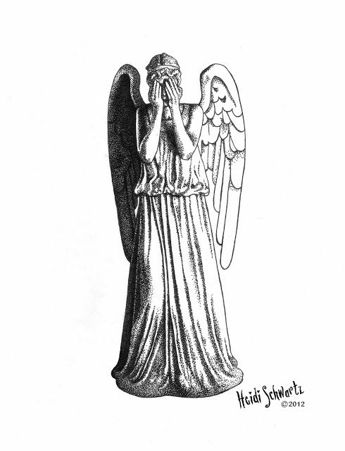 Weeping Angel Drawing Picture