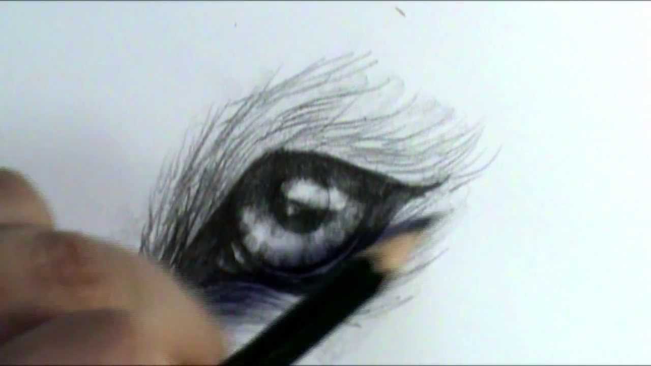Werewolf Eyes Drawing Pic