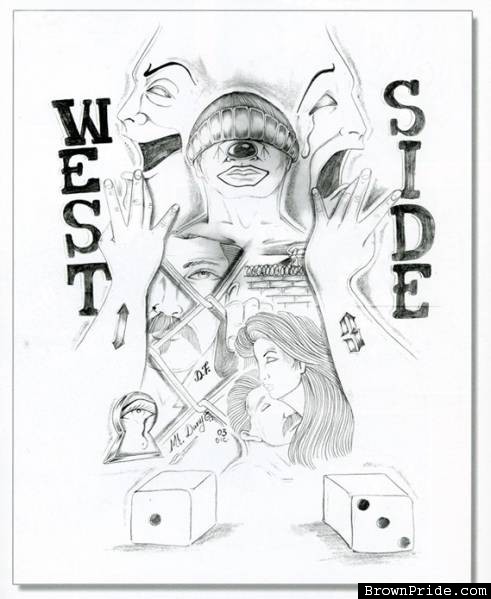 West Side Drawing Sketch