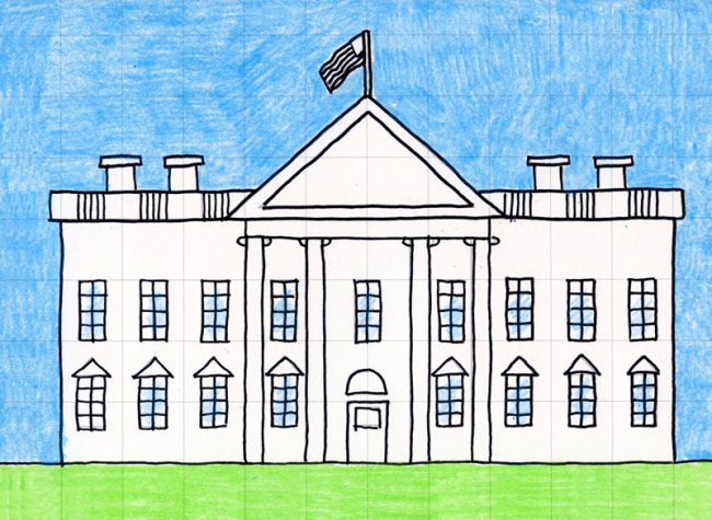 White House Drawing Art