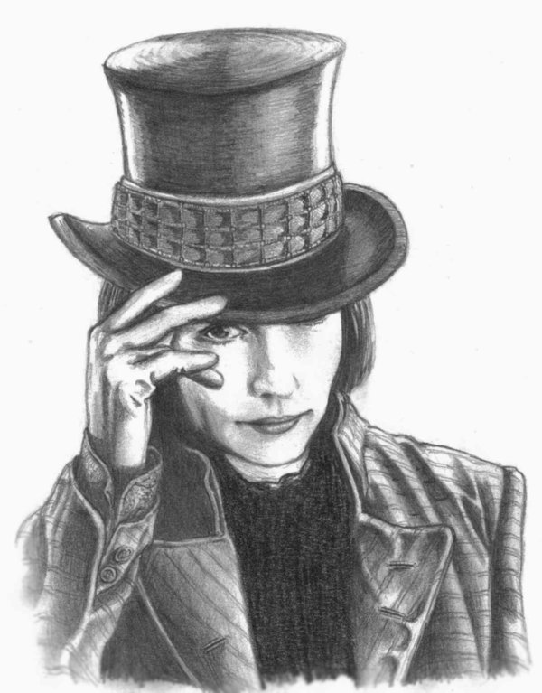 Willy Wonka Drawing Art