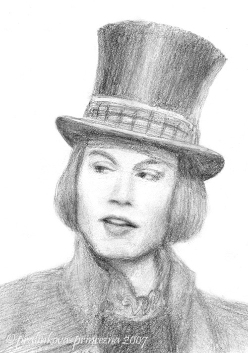 Willy Wonka Drawing Image