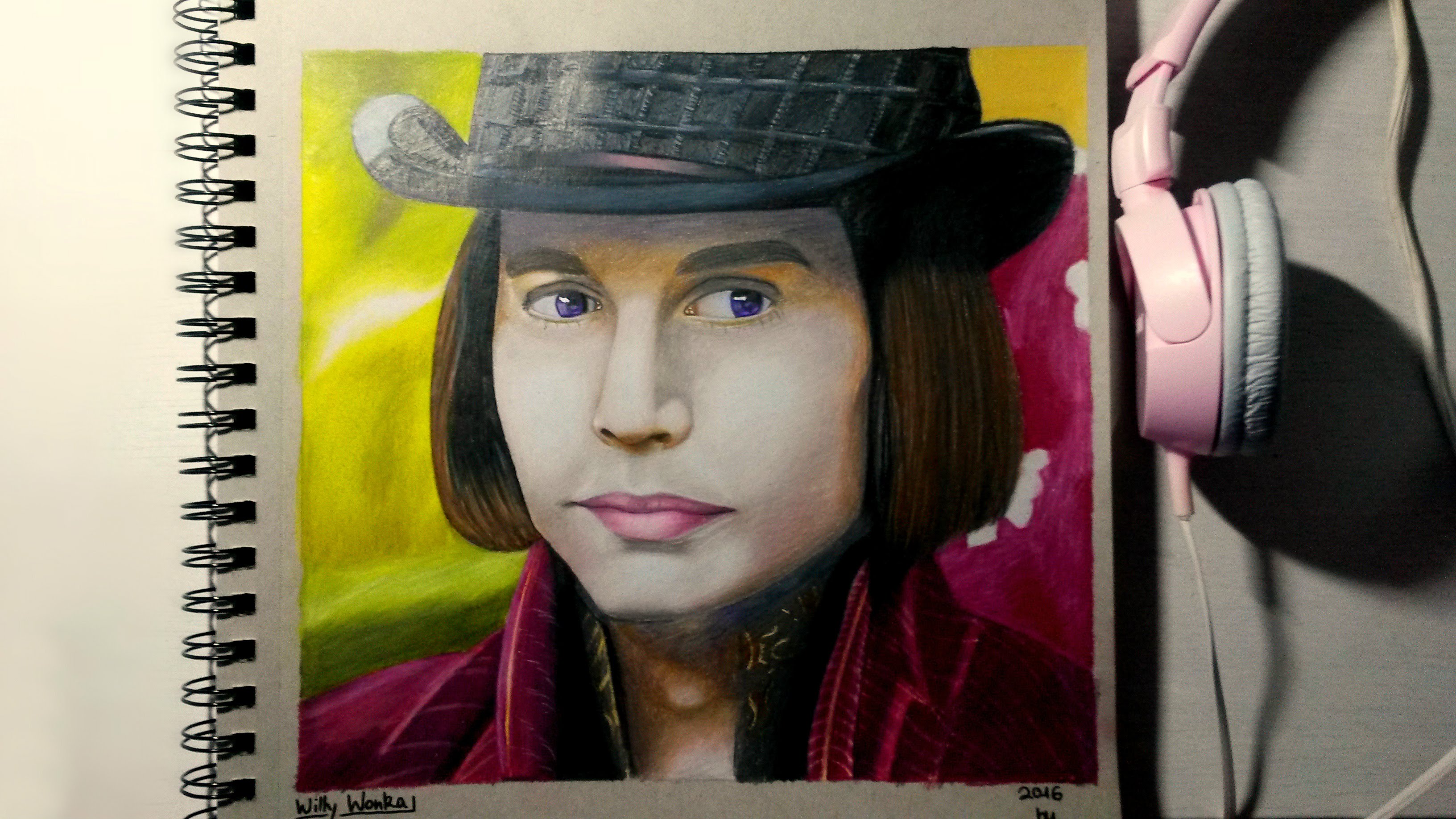 Willy Wonka Drawing Picture
