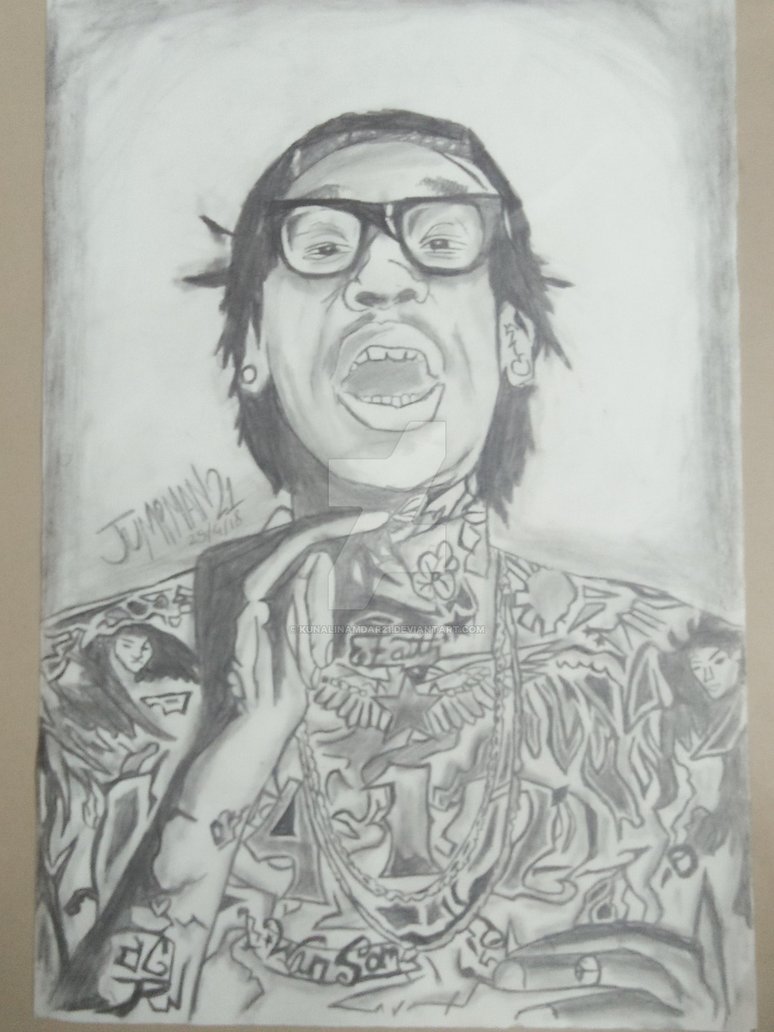 Wiz Khalifa Drawing Beautiful Art