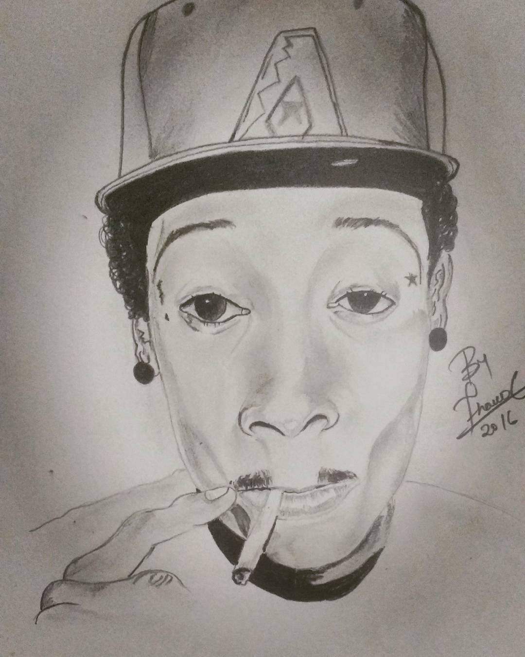 Wiz Khalifa Drawing Beautiful Image