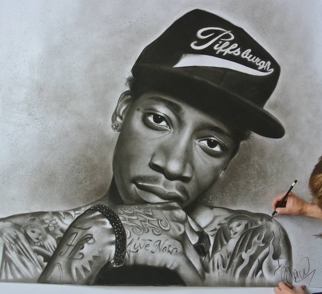 Wiz Khalifa Drawing Photo