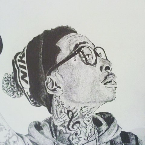 Wiz Khalifa Drawing Pic