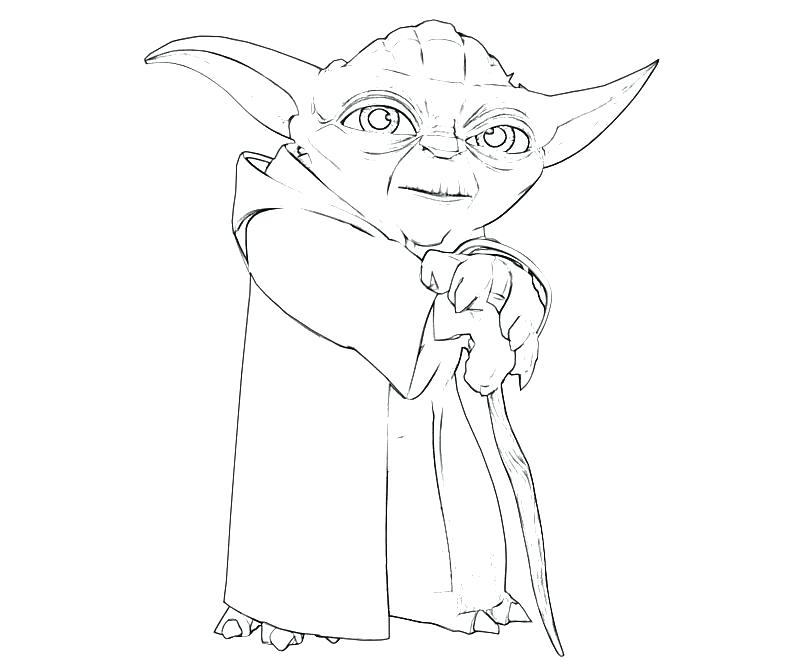 Yoda Drawing Art
