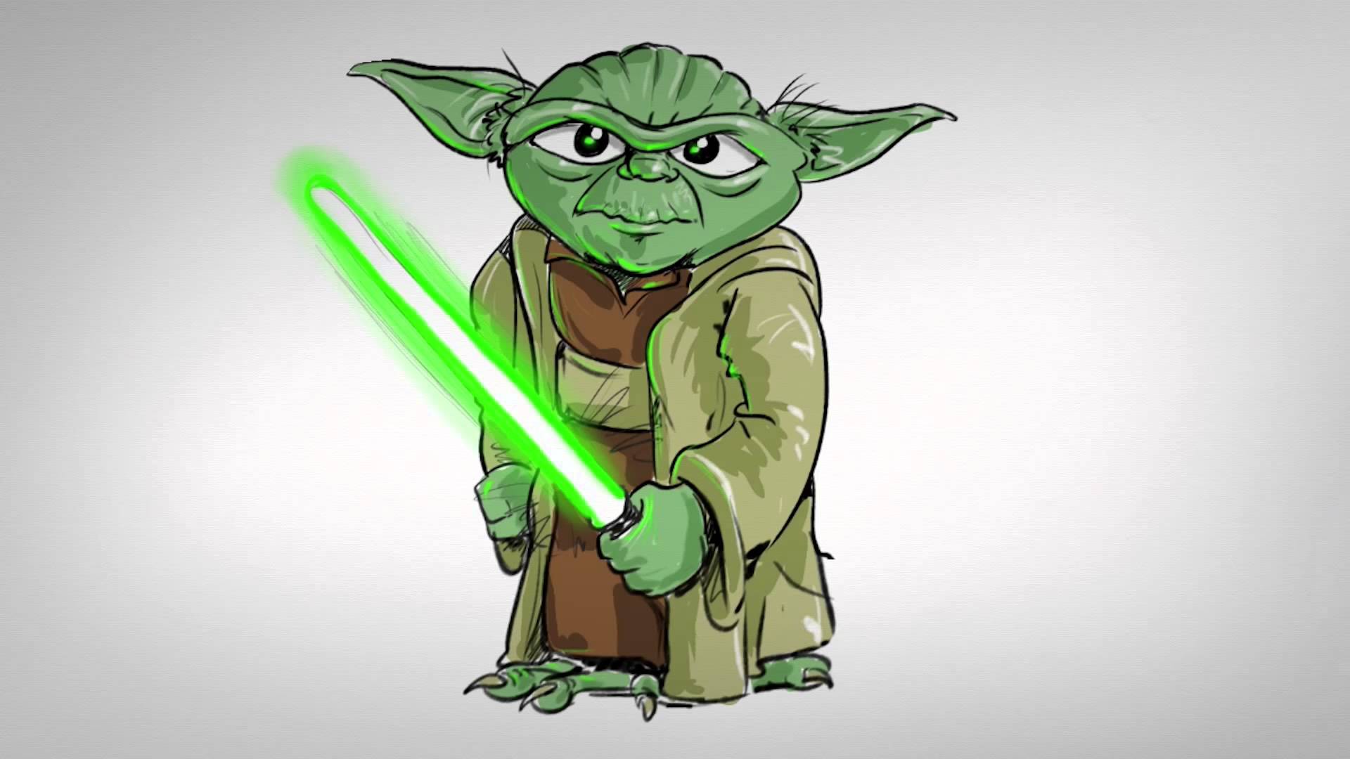 Yoda Drawing Pic
