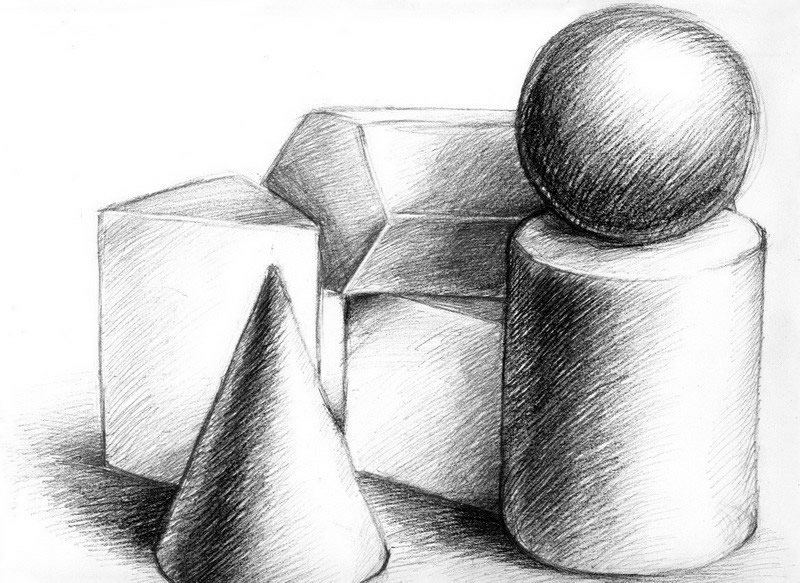 Algorithms that can sketch recreate 3D shapes