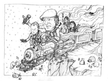 AC DC Drawing Amazing - Drawing Skill