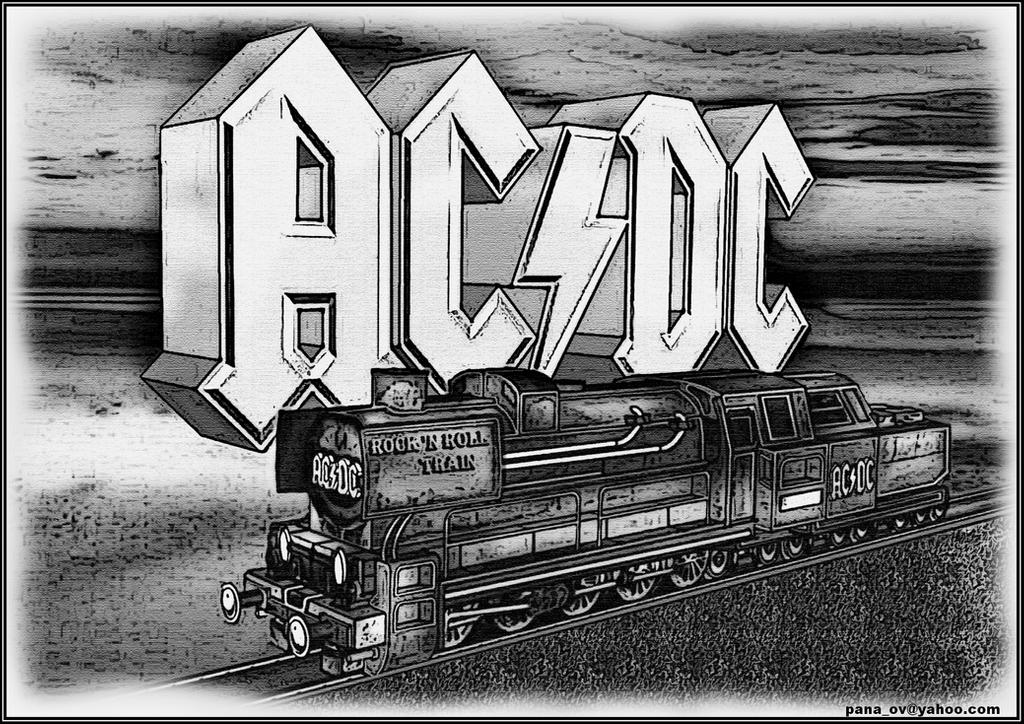 AC DC Drawing Image