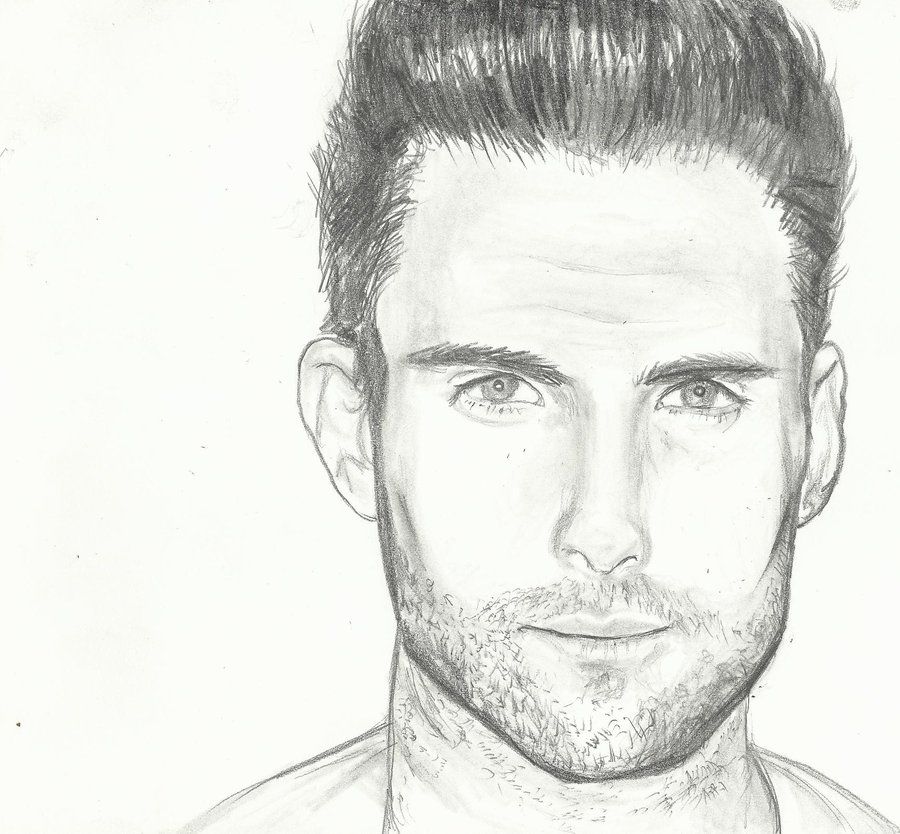 Adam Levine Drawing
