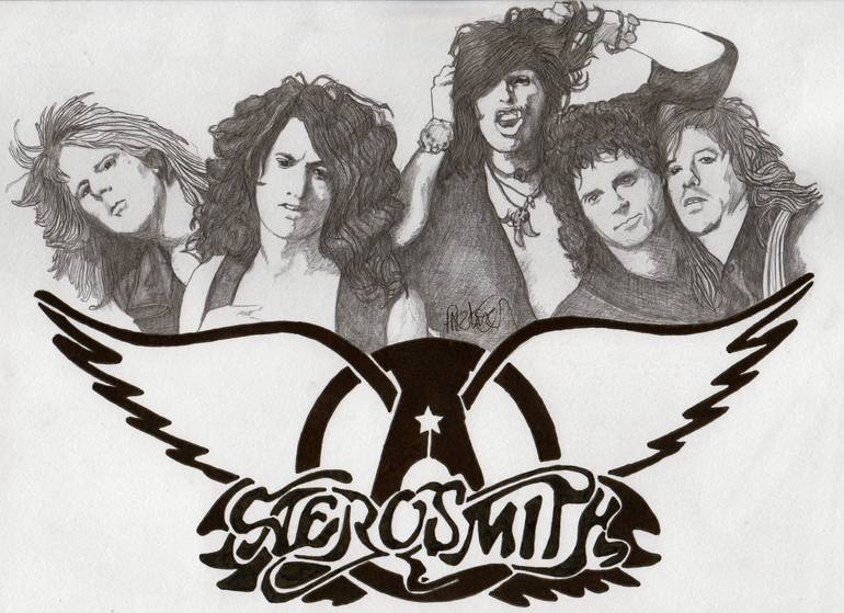 Aerosmith Drawing Pics