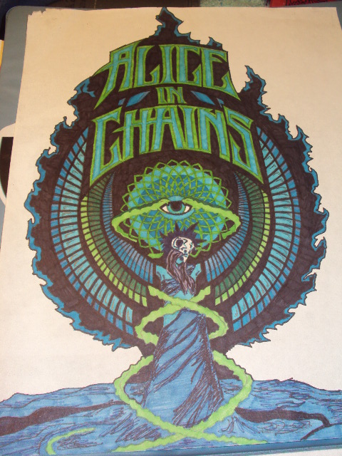 Alice In Chains Drawing Pic