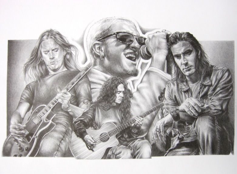 Alice In Chains Drawing Pics