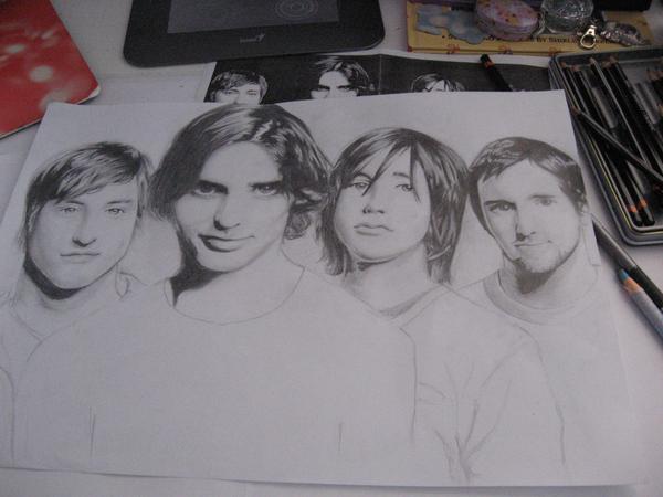 All-American Rejects Drawing Sketch