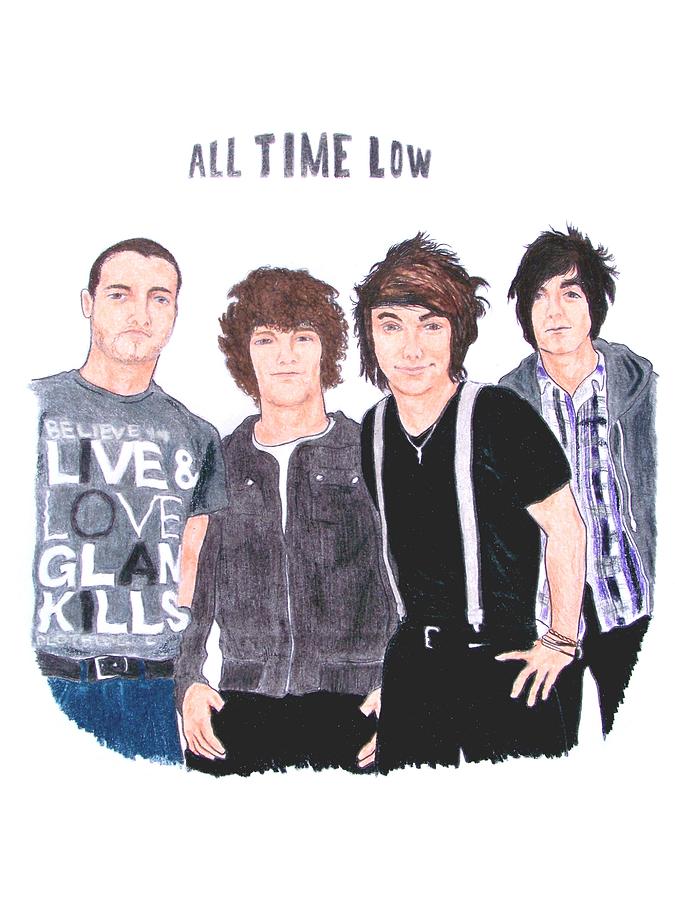 All Time Low Drawing Art