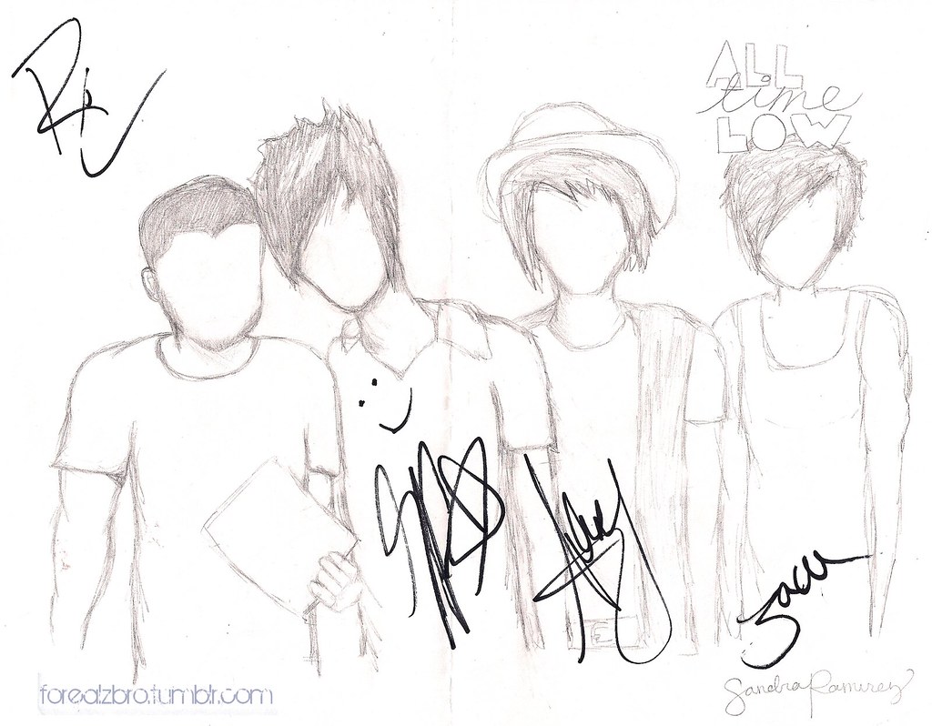 All Time Low Drawing Photo