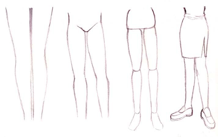 32533 Woman Leg Sketch Images Stock Photos  Vectors  Shutterstock